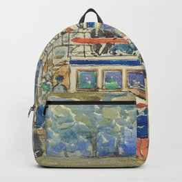 Maurice Prendergast "The Paris Omnibus" Backpack