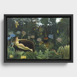 Henri Rousseau Framed Canvas