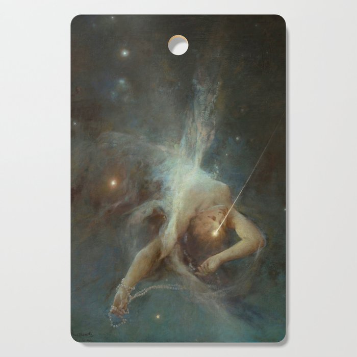 "Falling Star" by Witold Pruszkowski (1884) Cutting Board