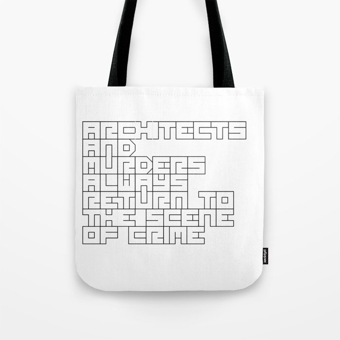 Architects&Murders Tote Bag
