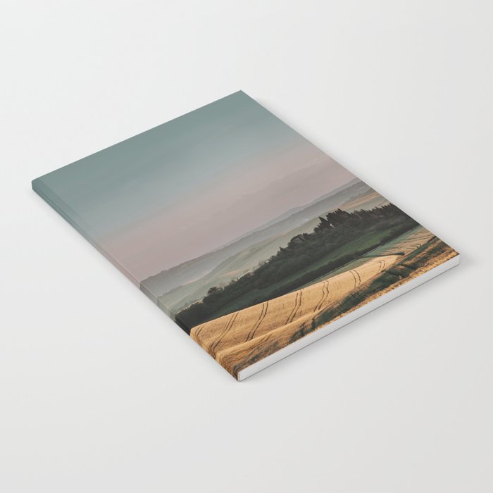 Tuscany Sunset - Italy Landscape Photography Notebook
