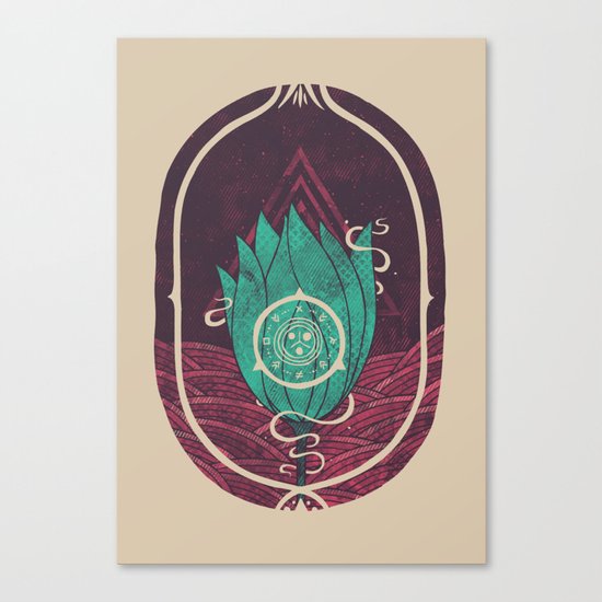 Pulsatilla Patens Canvas Print