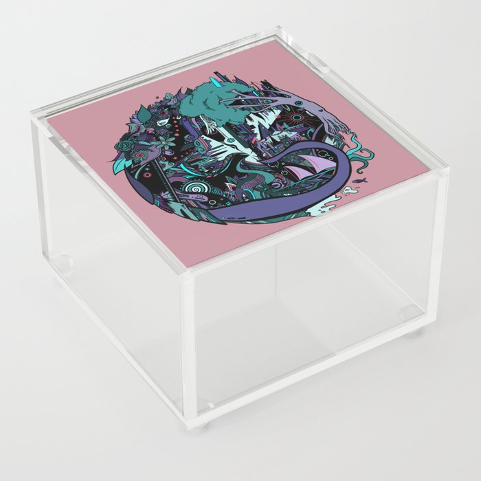 Simplexity Swirls Acrylic Box
