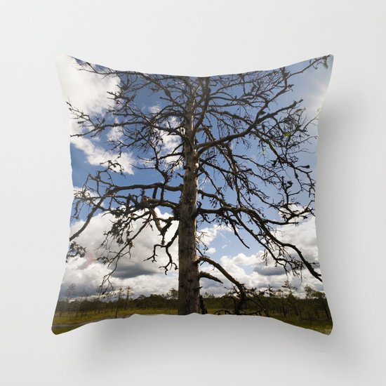 Withered Tree Throw Pillow By Darkshape Society6