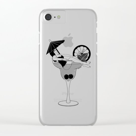 Vacation Clear iPhone Case