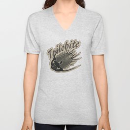 Trilobite Fossils V Neck T Shirt