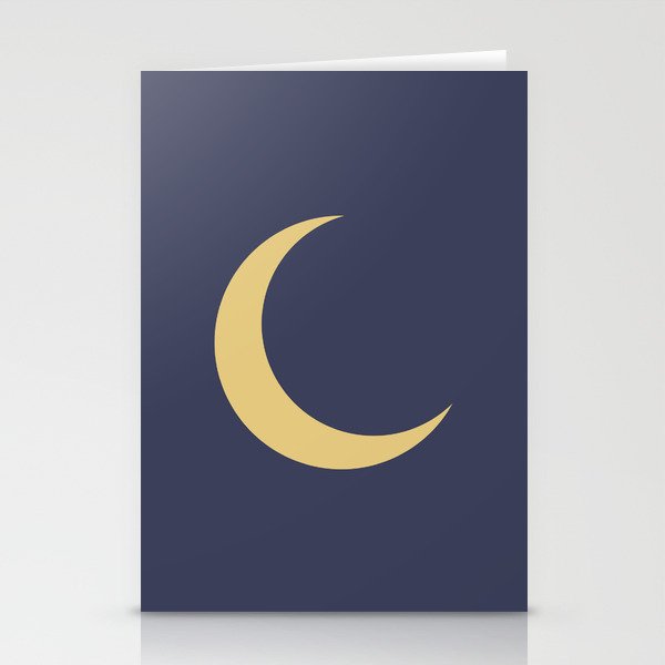 Crescent Moon Stationery Cards