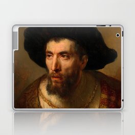 The Philosopher, 1653 by Rembrandt van Rijn Laptop Skin