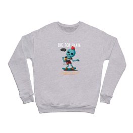 Skater Punk  Design Crewneck Sweatshirt