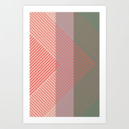 Geometric Abstract Art Print
