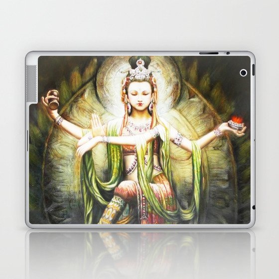 Hindu Durga 2 Laptop & iPad Skin