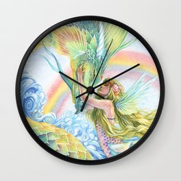 Eternal Companions Wall Clock