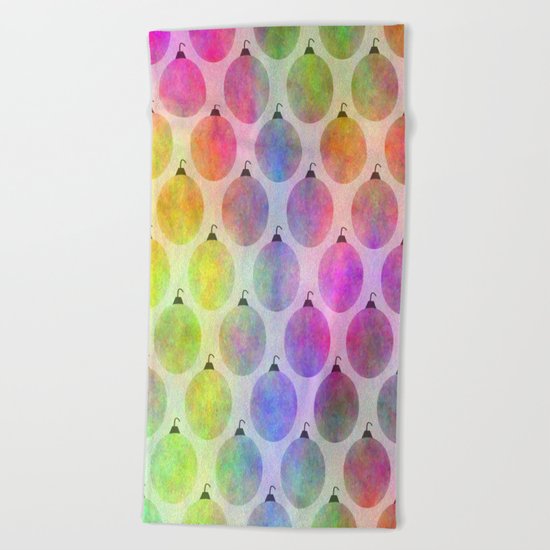 Trim The Tree Beach Towel