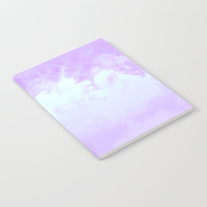 Pastel lavender sky Notebook