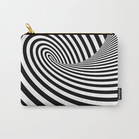 Dizzy lines - Optical game 16 Carry-All Pouch