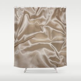 gold silk Shower Curtain
