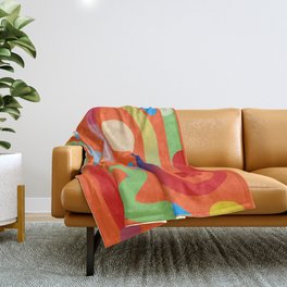 Shapes Abstract 48 Throw Blanket