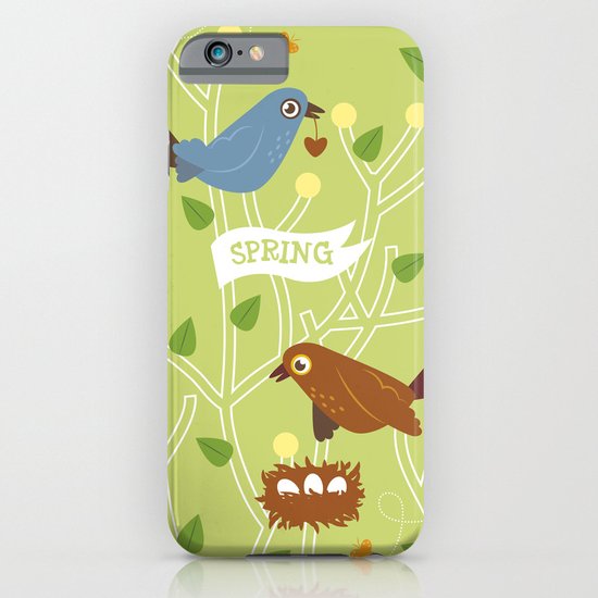 4 Seasons - Spring iPhone & iPod Case
