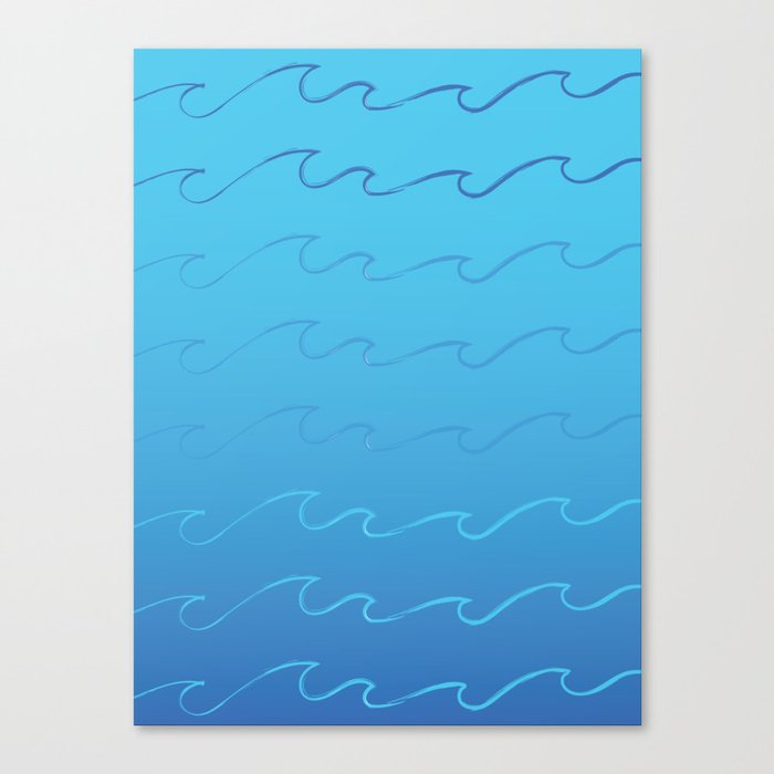 Ocean Waves Canvas Print