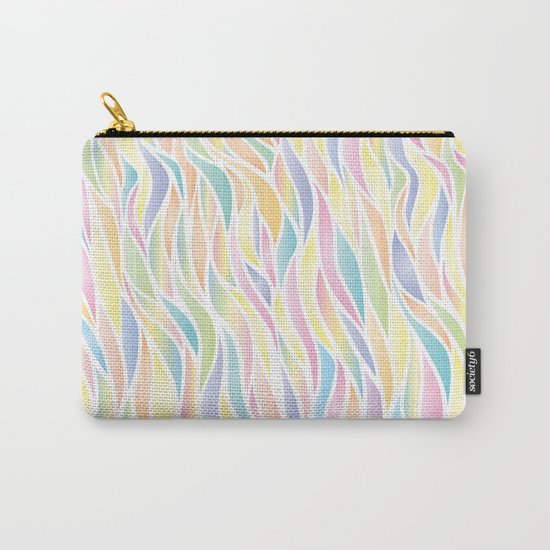 Pastel waves Carry-All Pouch
