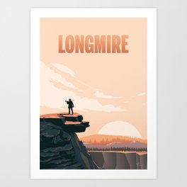 Longmire: Out West Art Print