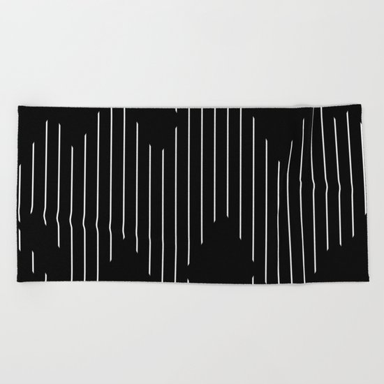 Interference Beach Towel