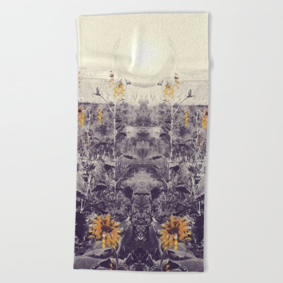 Wildflower Beach Towel