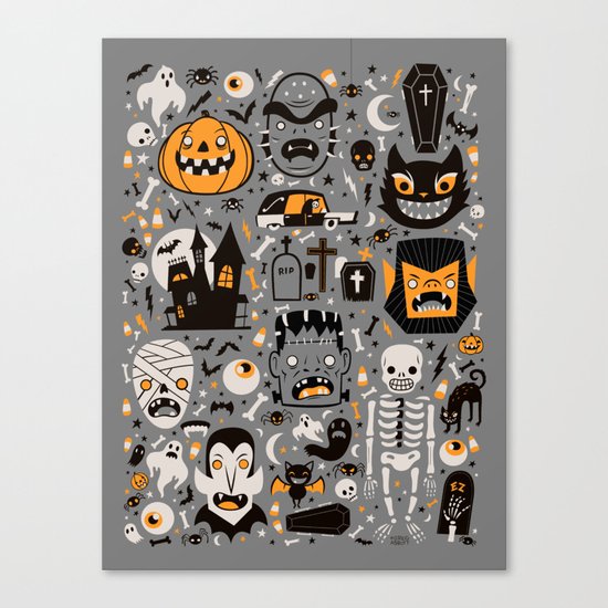 Halloween Spooktacular Canvas Print