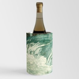 Hiroshi Yoshida - Rapids  - Japanese Vintage Ukiyo-e Woodblock Painting Wine Chiller