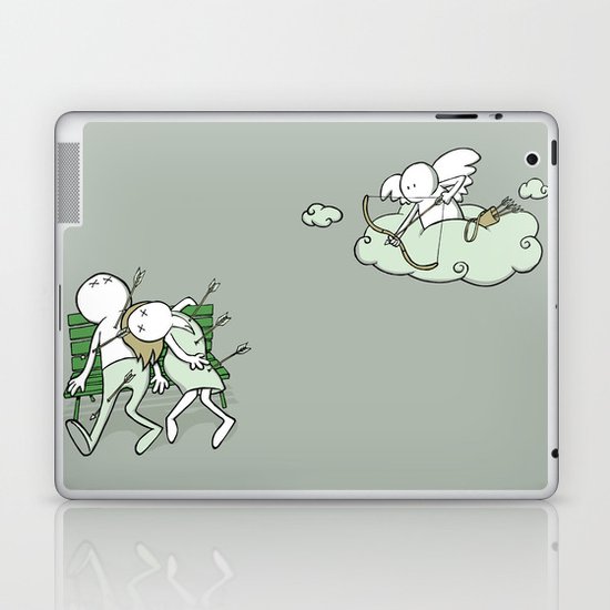 Love Hurts Laptop & iPad Skin