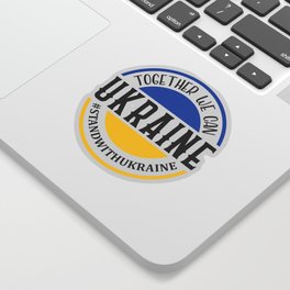Together We Can Ukraine Sticker