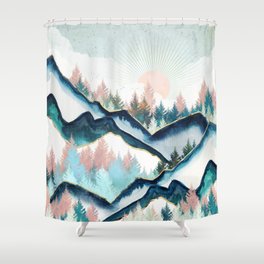 Winter Forest Shower Curtain