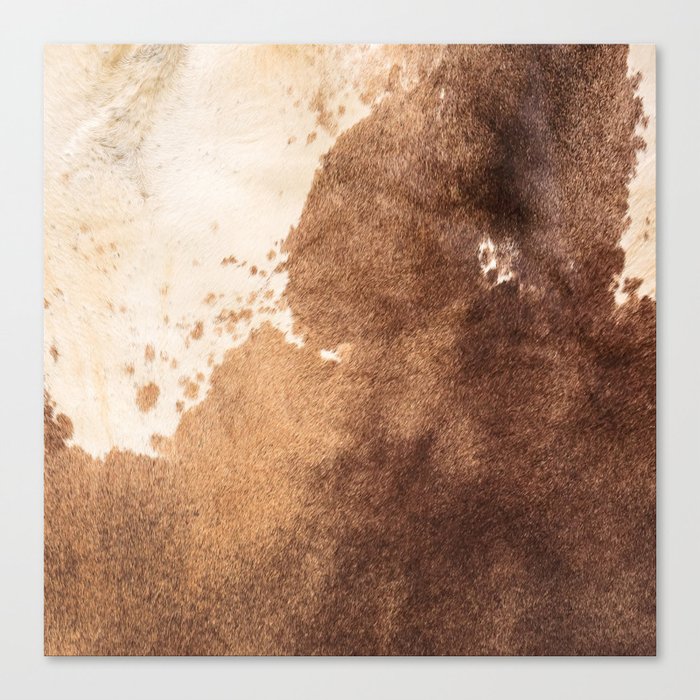 Faux Cowhide Leather [ii.2021] Canvas Print