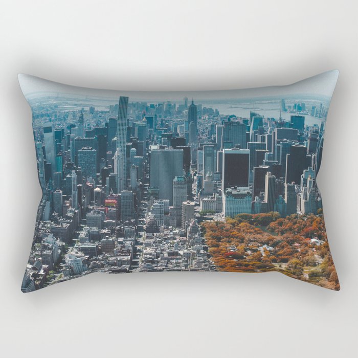 New York City Central Park Rectangular Pillow