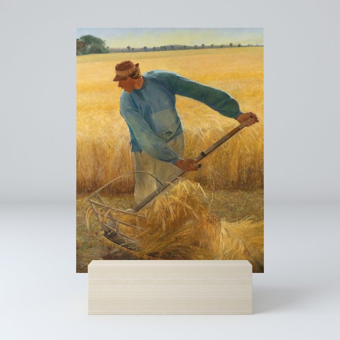 Harvest, 1885 by Laurits Andersen Ring Mini Art Print