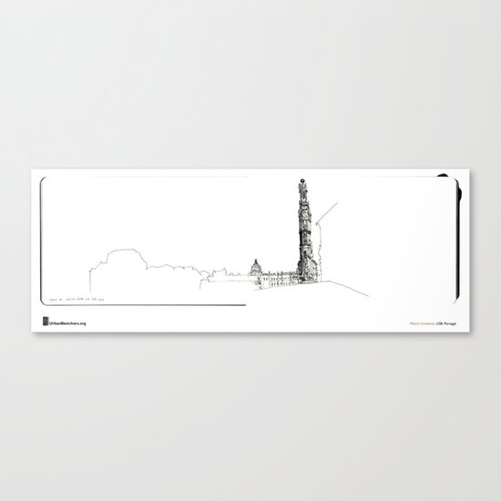 Mário Linhares, "Porto Tower" Canvas Print
