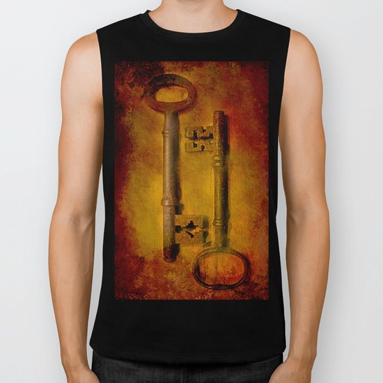 Two Old Keys Biker Tank