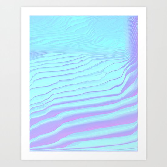 Ocean Waves Art Print