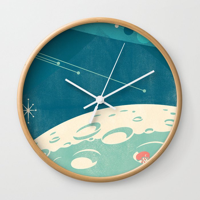 SlumberBean Moon Wall Clock