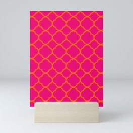 Quatrefoil Pattern 12 Mini Art Print