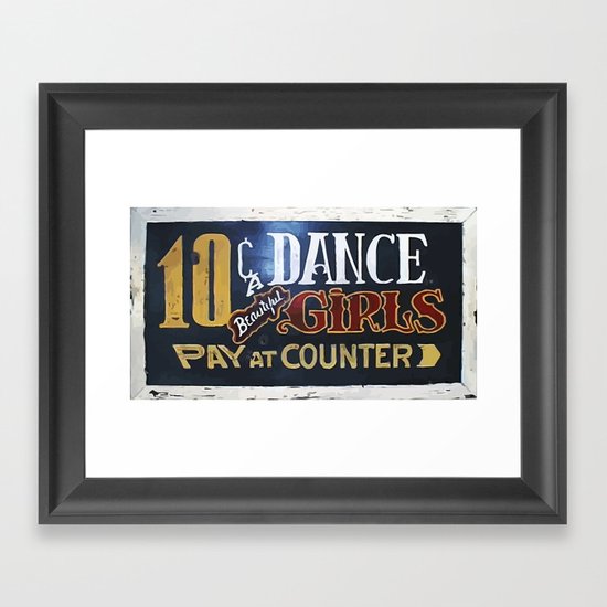 world's oldest profession-(one) Framed Art Print
