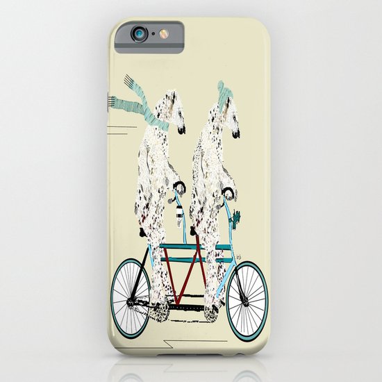 polar bears lets tandem iPhone & iPod Case