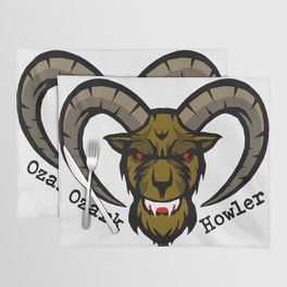 Ozark Howler With Big Horns Placemat