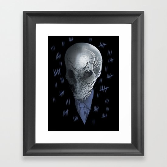 Silent 93 Framed Art Print