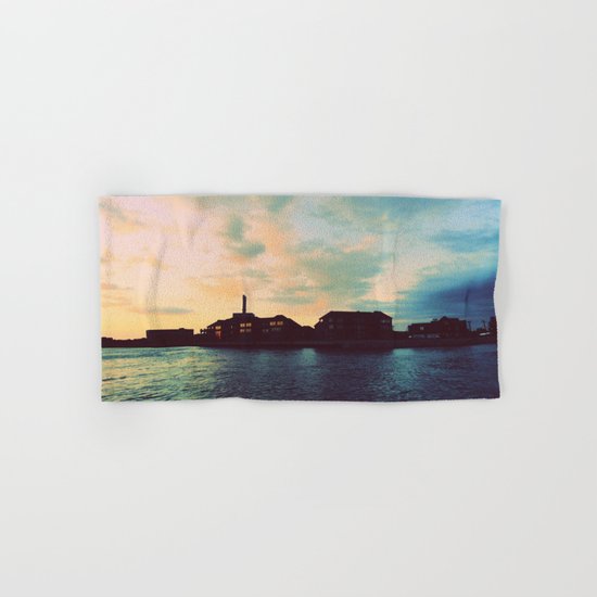 Sunset Off the wAter Hand & Bath Towel