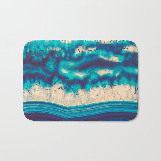 Blue Agate Water Element Bath Mat