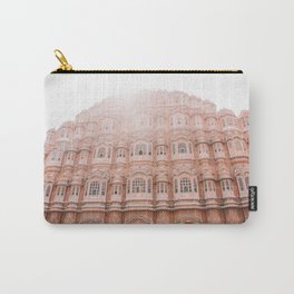Hawa Mahal in Jaipur, Rajasthan, India | Travel Photography | Carry-All Pouch