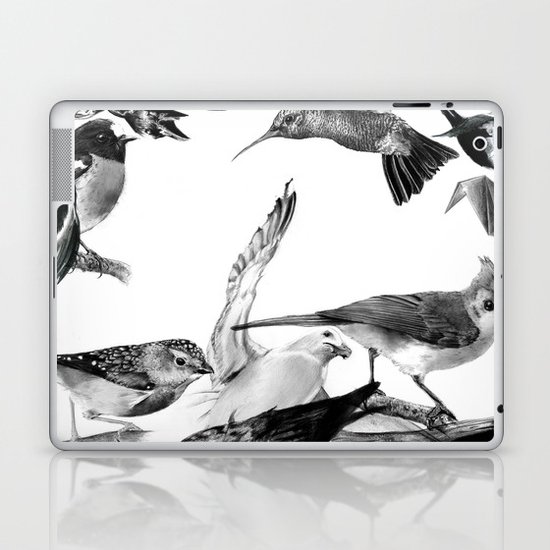 A Volery of Birds Laptop & iPad Skin