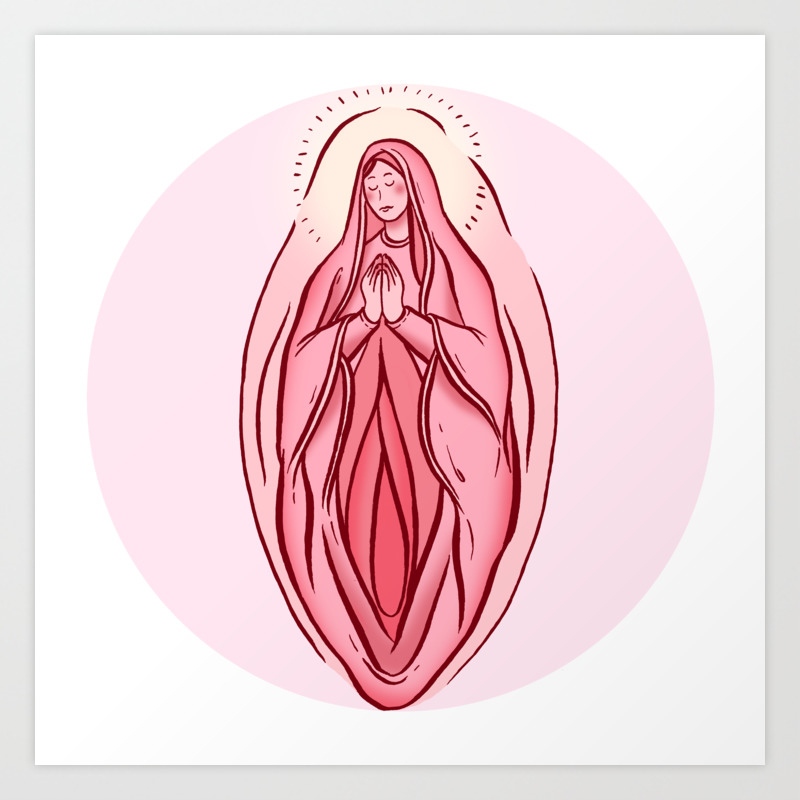 Mother Vulva Art Print By Clubclitoris Society6