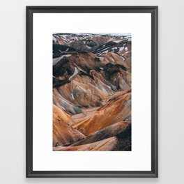Landmannalaugar Framed Art Print